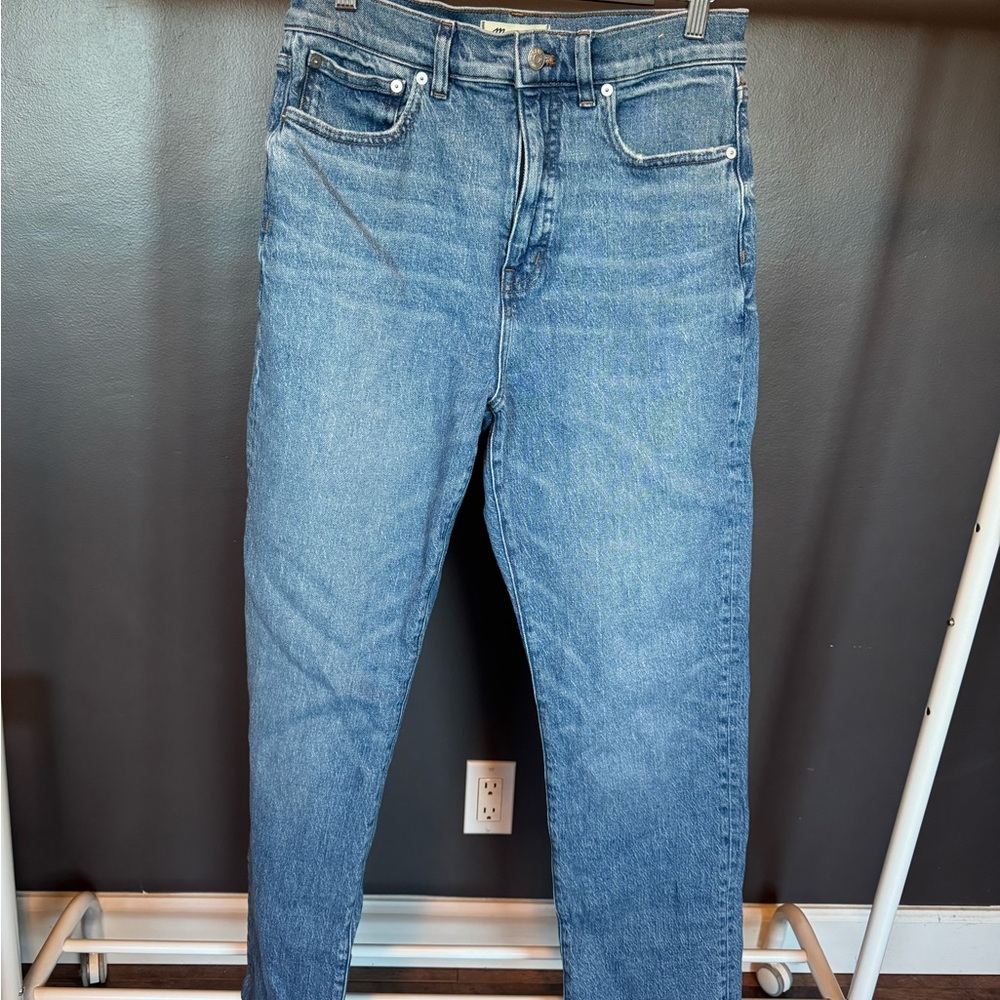 Madewell Women’s 90s Straight Blue Jeans 28 t tall jeans